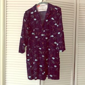 ModCloth Rainy Day Umbrellas Romper